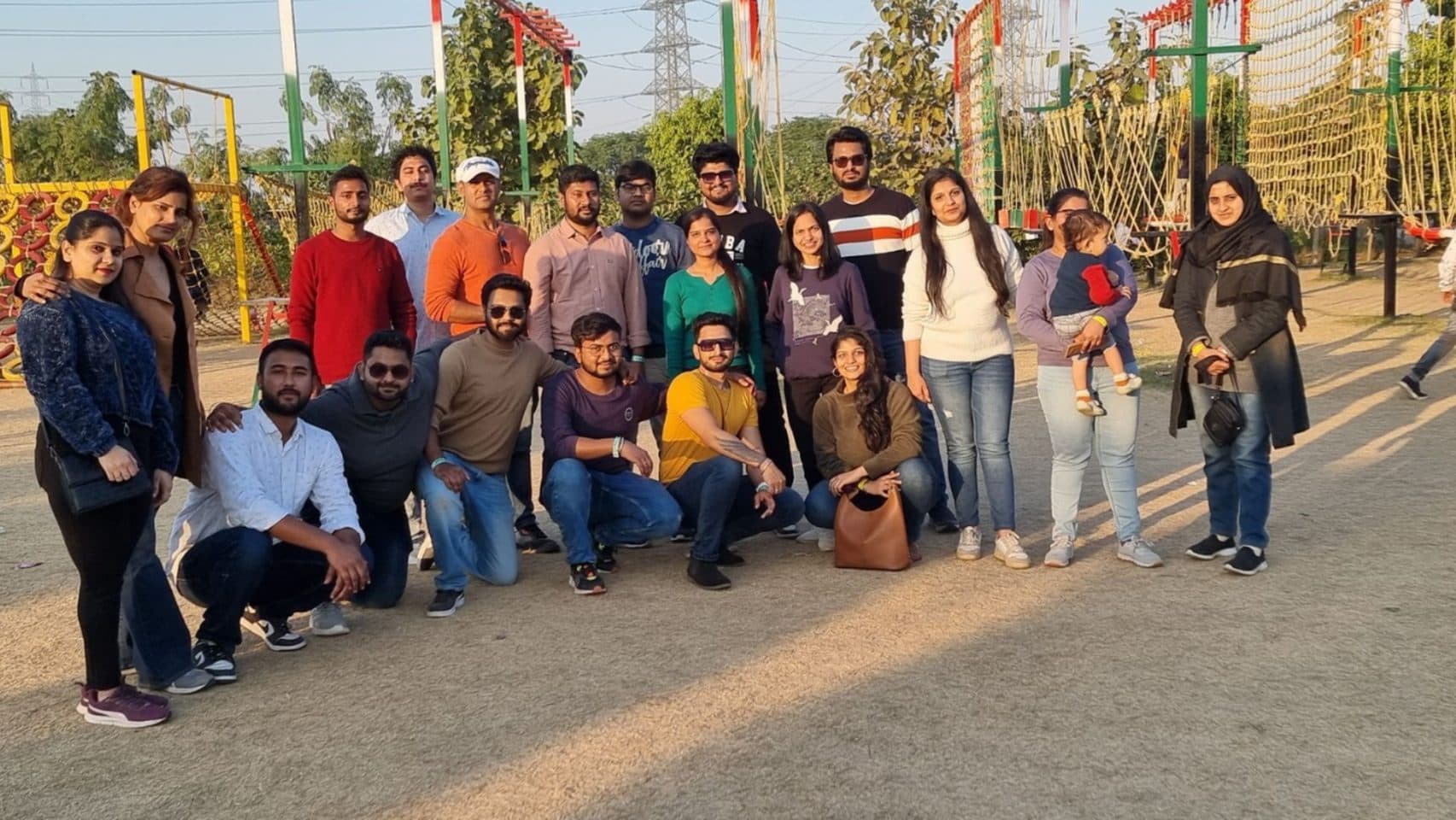The Insights Curry team at an outing